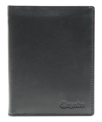 Esquire New Silk Passport Card Holder Black von Esquire