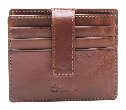 Esquire Oslo Kreditkartenetui RFID Leder 10 cm von Esquire