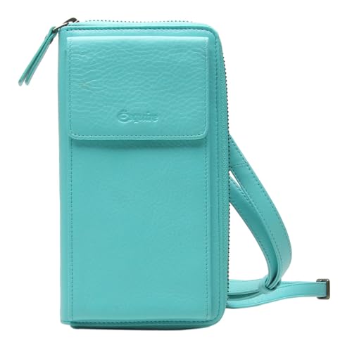 Esquire Peru Phone Wallet Bag Turquoise Esquire Peru Phone Wallet Bag Turquoise von Esquire