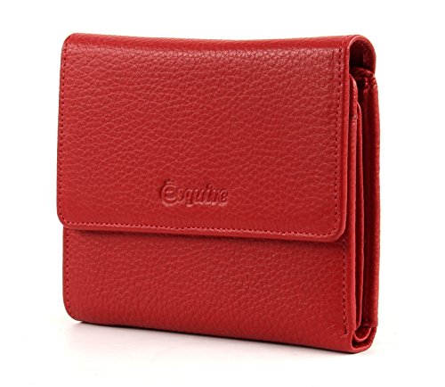 Esquire Primavera Ladies Purse M Red von Esquire