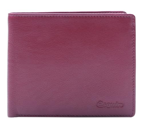 Esquire RFID Classic Wallet Red von Esquire