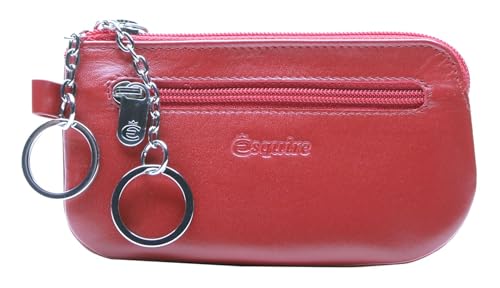 Esquire Silk 02 Key Case Red von Esquire