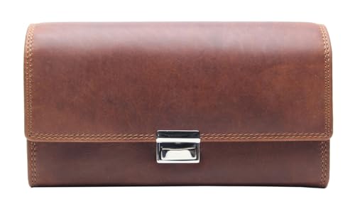 Esquire Unisex Waiter's Wallet Bi-Fold Wallet, Brown 02, 18 x 10,5 x 3,5 cm von Esquire
