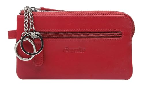 Esquire Viktoria Key Case with Zip Red Esquire Viktoria Key Case with Zip Red von Esquire