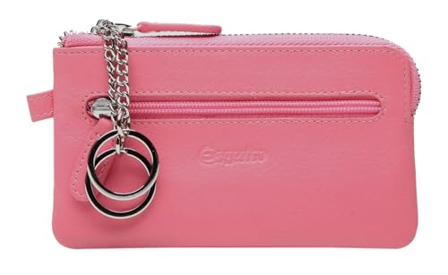 Esquire Viktoria Key Case with Zip Salmon von Esquire