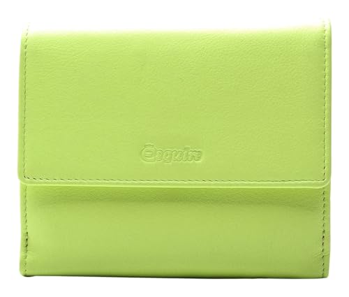Esquire Viktoria Wallet with Flap Lime Esquire Viktoria Wallet with Flap Lime von Esquire