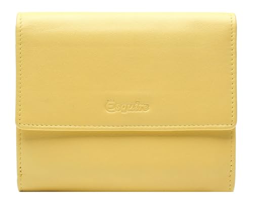 Esquire Viktoria Wallet with Flap Yellow von Esquire