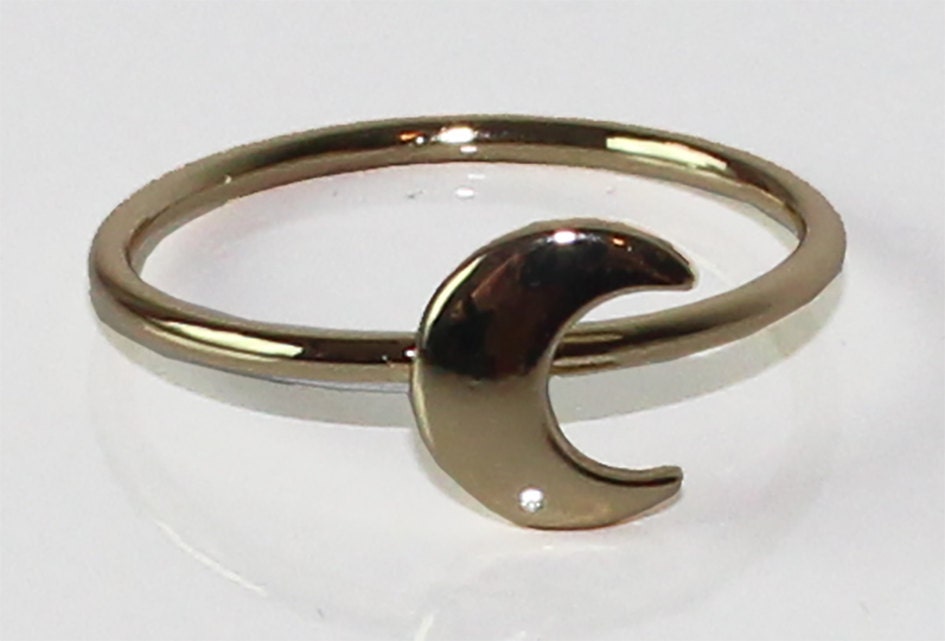 Ring Mond Vergoldet Ring Mond Vergoldet von EssaDesign