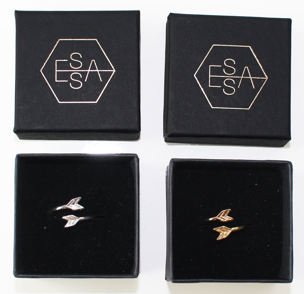 Ringpfeil in Silber Oder Gold Farbe Ringpfeil in Silber Oder Gold Farbe von EssaDesign