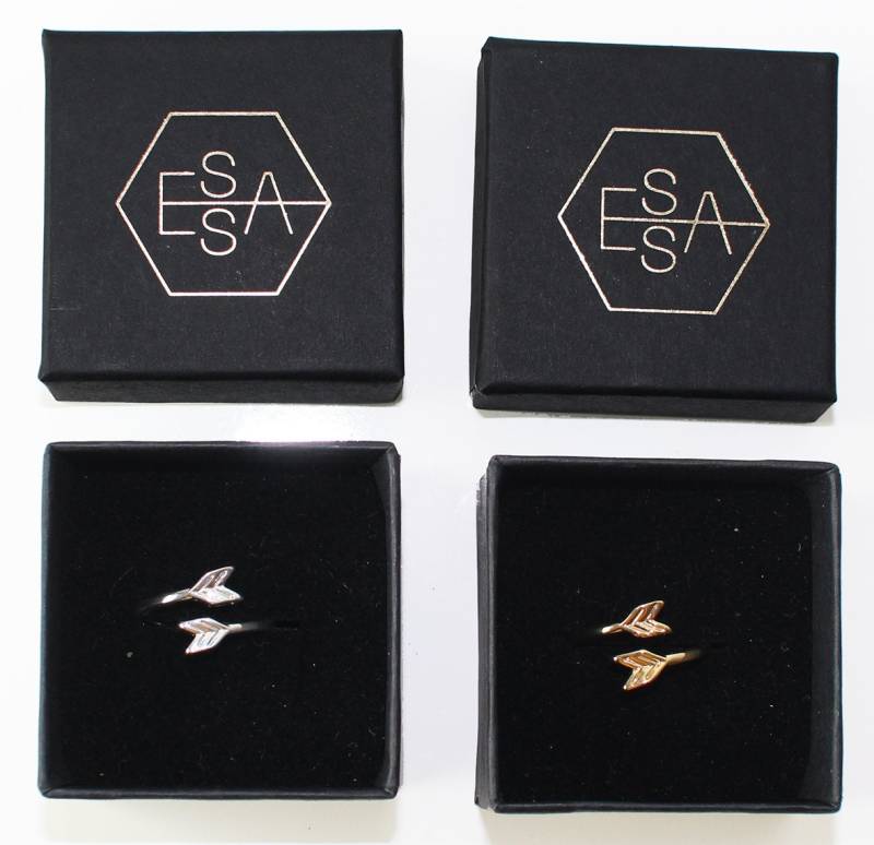Ringpfeil in Silber Oder Gold Farbe Ringpfeil in Silber Oder Gold Farbe von EssaDesign
