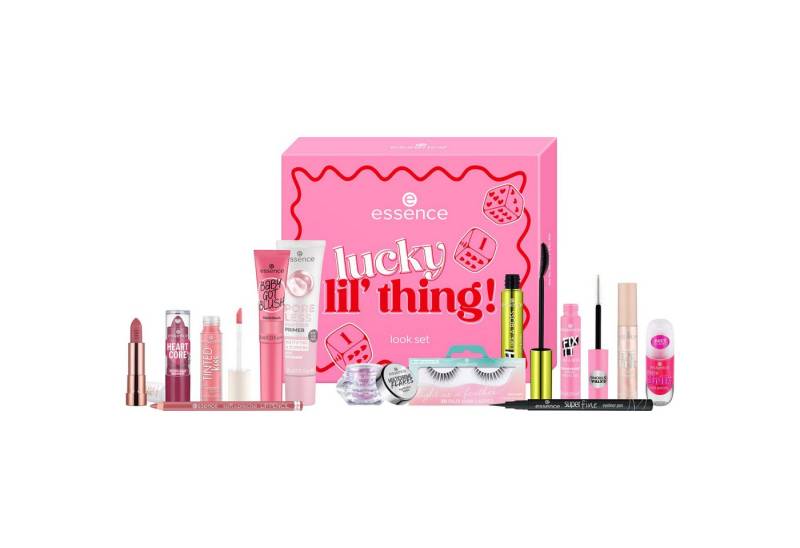 Essence Augen-Make-Up-Set lucky lil' thing! look set, 13-tlg., Trend-Look mit Puppen-Flair von Essence
