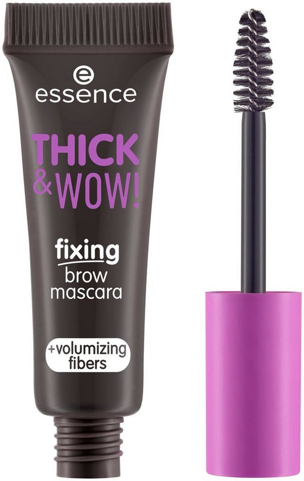 Essence Augenbrauen-Gel THICK & WOW! fixing brow mascara, 3-tlg. von Essence