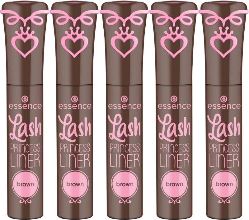 Essence Eyeliner Lash PRINCESS LINER, 5-tlg., mit Filzapplikator von Essence