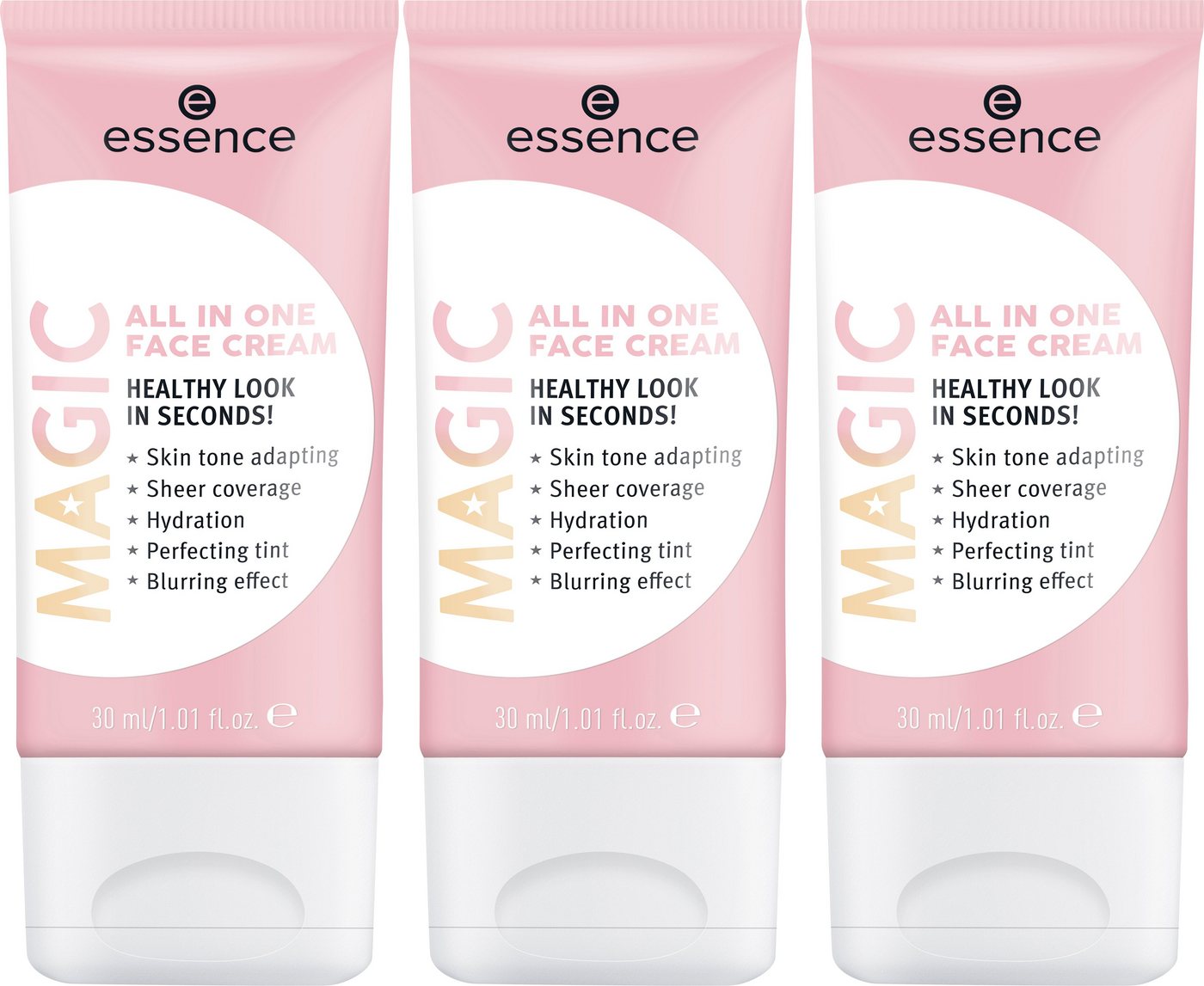 Essence Feuchtigkeitscreme MAGIC All In One FACE Cream Set, 3-tlg. von Essence