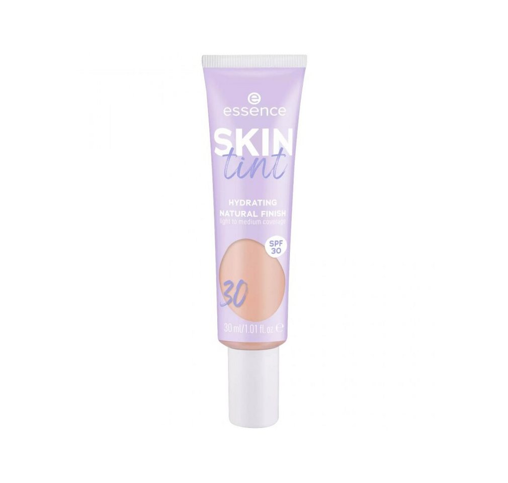 Essence Foundation Foundation Haut Tint Hydrating Natural Finish LSF 30, 30, 30 ml von Essence