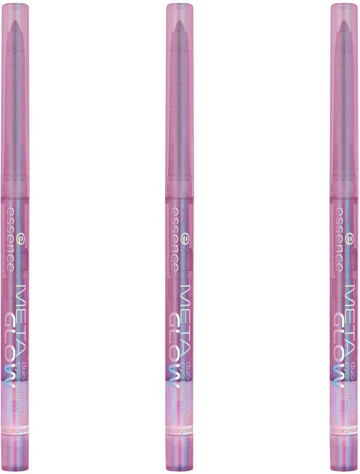 Essence Kajal META GLOW duo-chrome eye pencil, 3er Pack von Essence