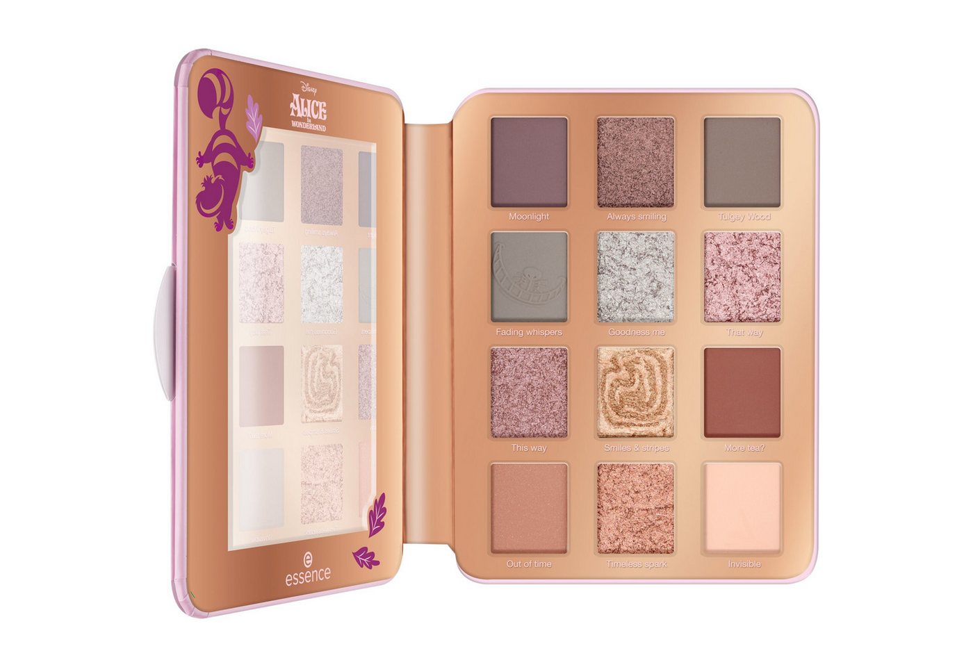 Essence Lidschatten-Palette Disney Alice in Wonderland eyeshadow palette von Essence