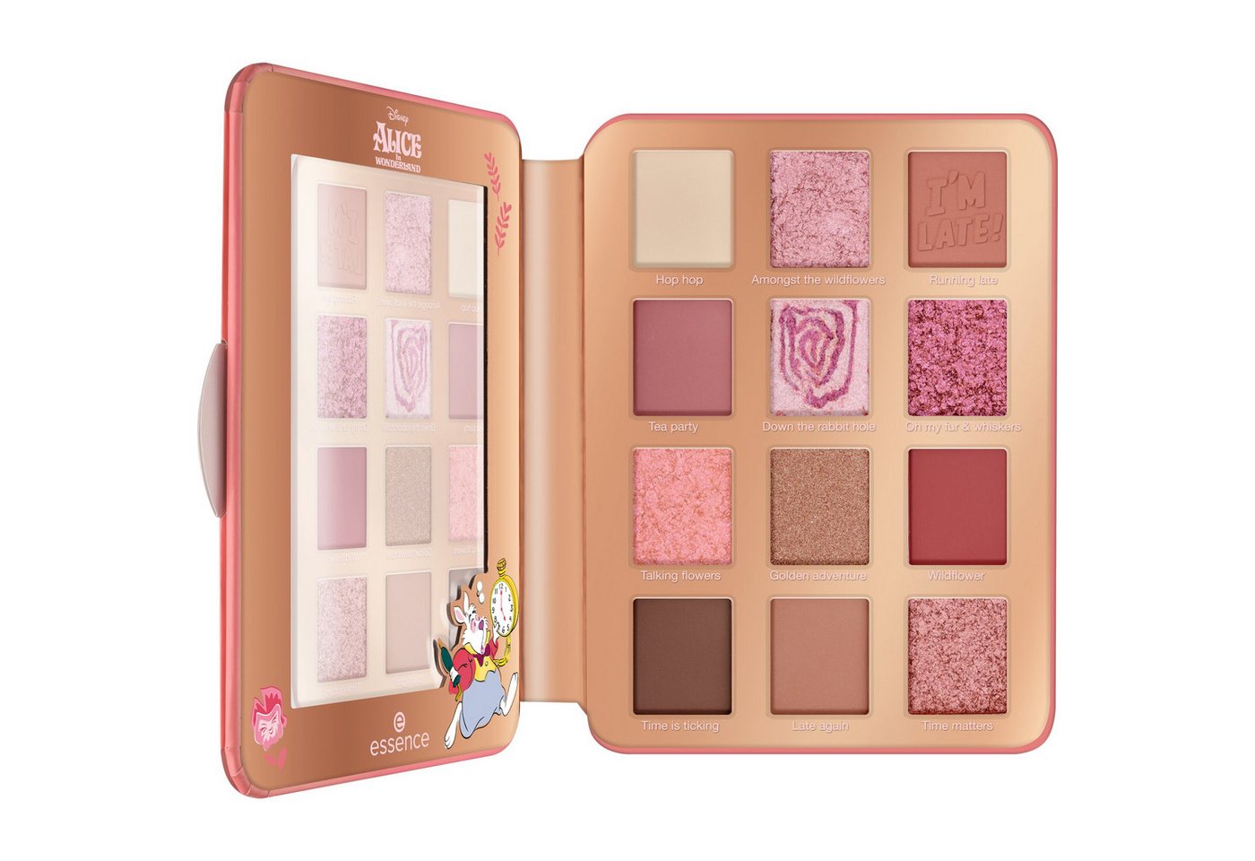 Essence Lidschatten-Palette Disney Alice in Wonderland eyeshadow palette von Essence