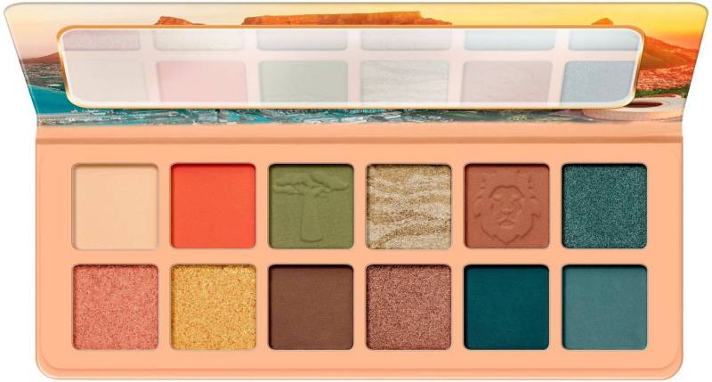 Essence Lidschatten-Palette welcome to CAPE TOWN eyeshadow palette, mit abgestimmten Shades von Essence