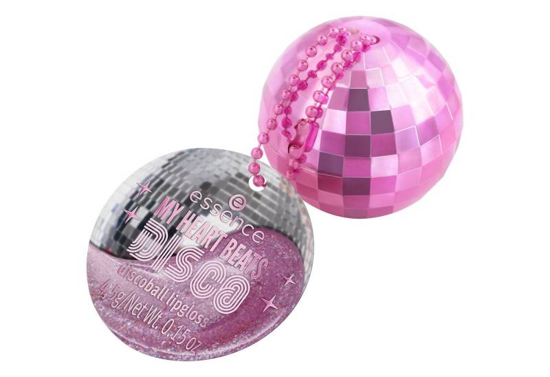 Essence Lipgloss-Set MY HEART BEATS DISCO, 4-tlg., mit süßem Kirschduft von Essence