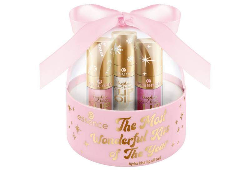 Essence Lipgloss-Set the most wonderful kiss of the year hydra kiss LIP OIL set, 3-tlg. Essence Lipgloss-Set the most wonderful kiss of the year hydra kiss LIP OIL set, 3-tlg. von Essence