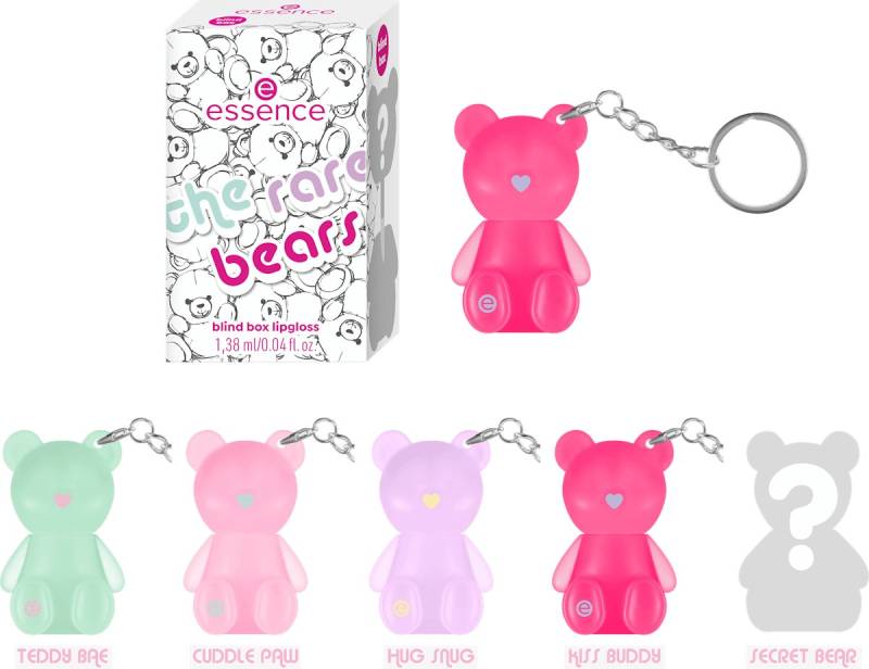 Essence Lipgloss The Rare Bears Blind Box, 1-tlg., Limited Edition von Essence