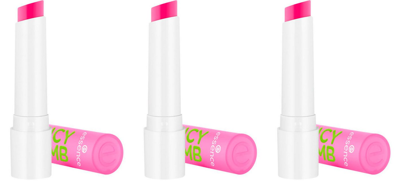 Essence Lippenbalsam JUICY BOMB glossy butter balm, 3-tlg., mit fruchtigem Duft Essence Lippenbalsam JUICY BOMB glossy butter balm, 3-tlg., mit fruchtigem Duft von Essence