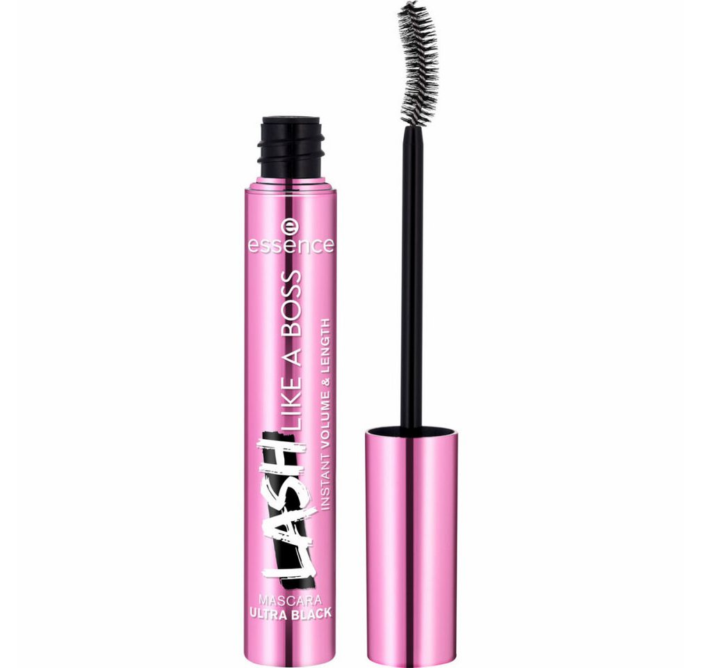 Essence Mascara Mascara Lash Like a Boss Instant Volume & Length Ultra Black, 9,5 ml von Essence