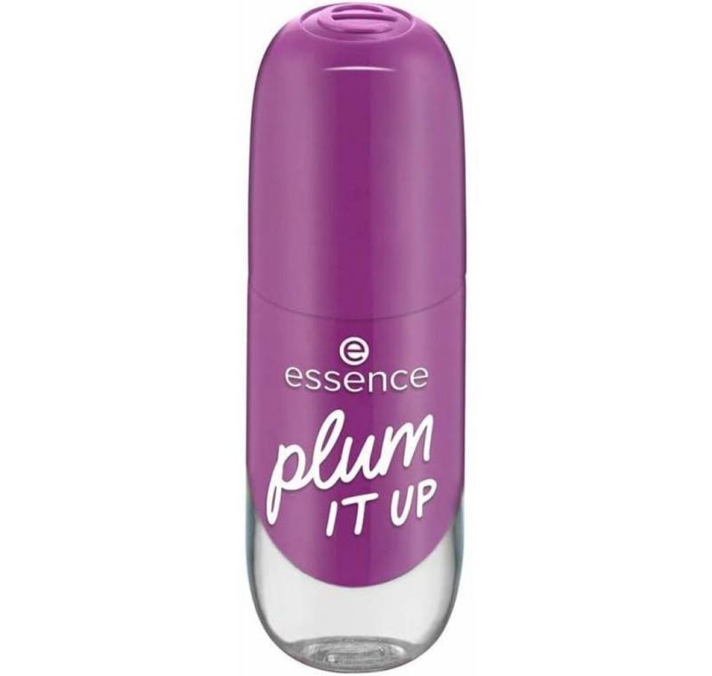 Essence Nageldesign Zubehör Gel Nagellack 54 Plum It Up, 8 ml von Essence