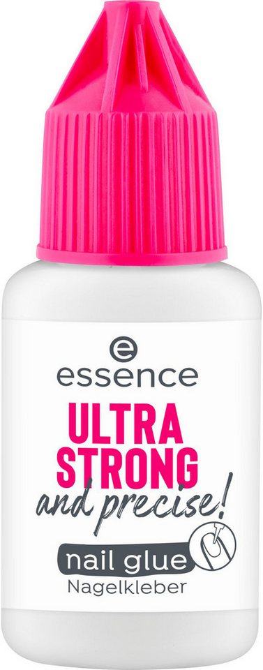 Essence Nagellack ULTRA STRONG and precise! nail glue, Nagelkleber mit starkem Halt von Essence