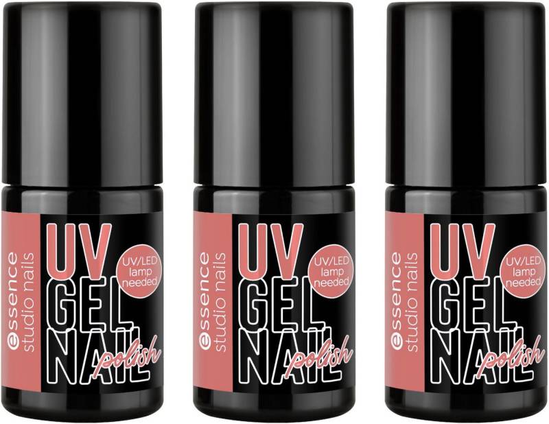 Essence Nagellack studio nails UV GEL NAIL polish, 3-tlg. von Essence