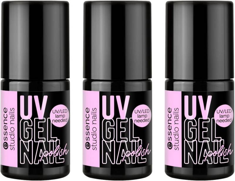 Essence Nagellack studio nails UV GEL NAIL polish, 3-tlg. von Essence