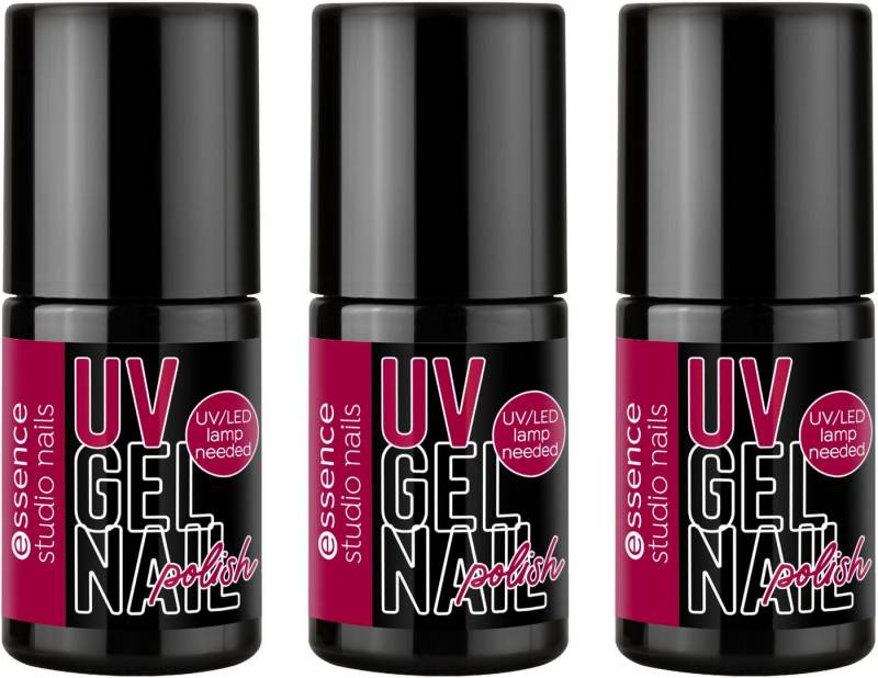 Essence Nagellack studio nails UV GEL NAIL polish, 3-tlg. von Essence