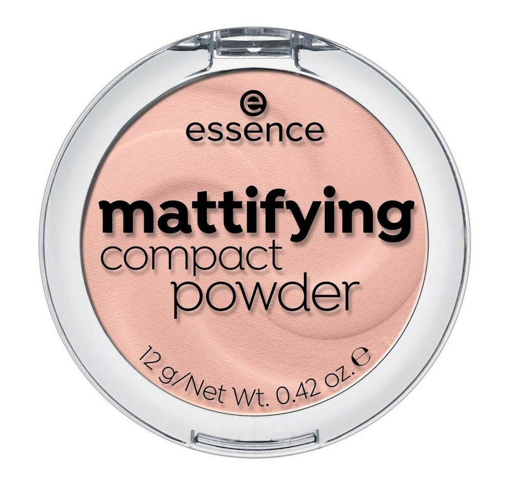 Essence Puder Kompakt Puder Mattifying Light Beige 10, 12 g von Essence