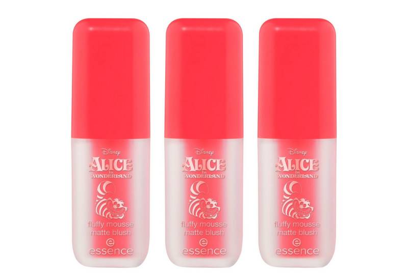 Essence Rouge Disney Alice in Wonderland fluffy mousse matte blush, 3-tlg. von Essence