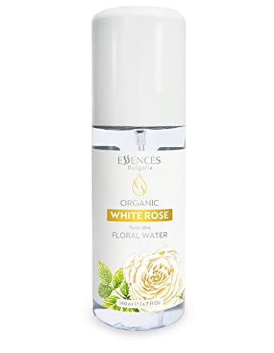 Essences Bulgaria Bio Weiße Rose 140ml | Rosa alba | 100% Rein und Natürlich | Erfrischendes Anti-Aging-Schönheitsspray | Alkoholfrei | Make-up-Entferner | Feuchtigkeitsspendend | Vegan Essences Bulgaria Bio Weiße Rose 140ml | Rosa alba | 100% Rein und Natürlich | Erfrischendes Anti-Aging-Schönheitsspray | Alkoholfrei | Make-up-Entferner | Feuchtigkeitsspendend | Vegan von Essences Bulgaria
