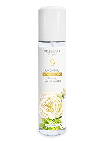 Essences Bulgaria Bio Weiße Rose 250ml | Rosa alba | 100% Rein und Natürlich | Erfrischendes Anti-Aging-Schönheitsspray | Alkoholfrei | Make-up-Entferner | Feuchtigkeitsspendend | Vegan Essences Bulgaria Bio Weiße Rose 250ml | Rosa alba | 100% Rein und Natürlich | Erfrischendes Anti-Aging-Schönheitsspray | Alkoholfrei | Make-up-Entferner | Feuchtigkeitsspendend | Vegan von Essences Bulgaria