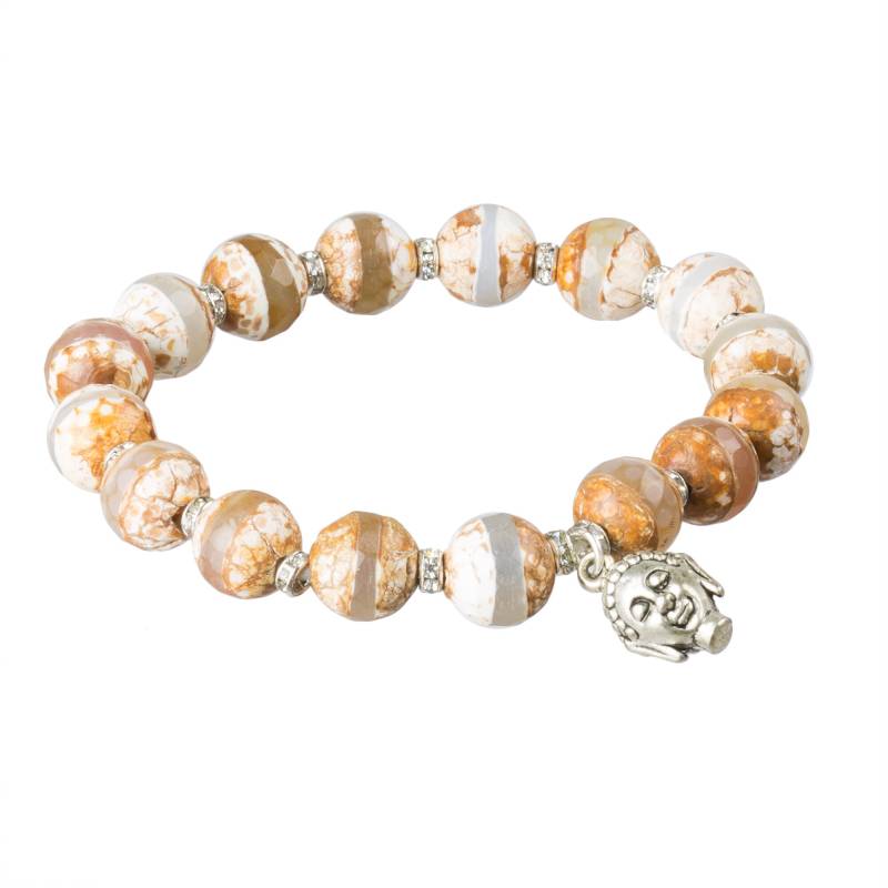Achat 8mm Edelstein Mala Armband - Yoga Meditation Buddha Achat 8mm Edelstein Mala Armband - Yoga Meditation Buddha von EssentialsAC