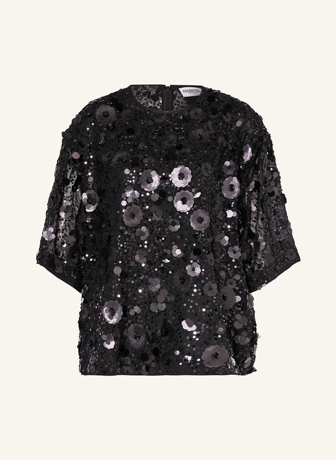 Essentiel Antwerp Blusenshirt Isparkle schwarz von Essentiel Antwerp
