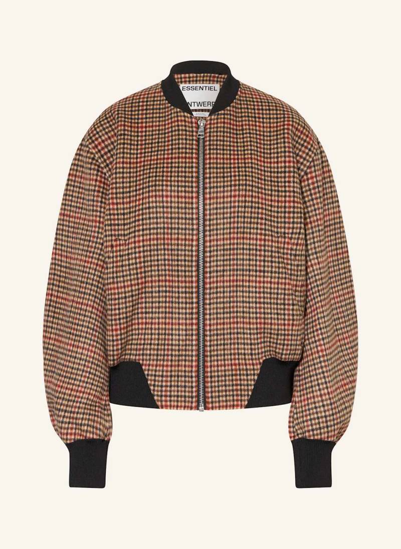 Essentiel Antwerp Collegejacke Iti beige von Essentiel Antwerp