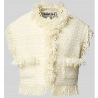 Essentiel Antwerp Comfort Fit Weste mit Viskose-Anteil Modell 'ISHANI-I1SA' in Offwhite, Größe 36 Essentiel Antwerp Comfort Fit Weste mit Viskose-Anteil Modell 'ISHANI-I1SA' in Offwhite, Größe 36 von Essentiel Antwerp
