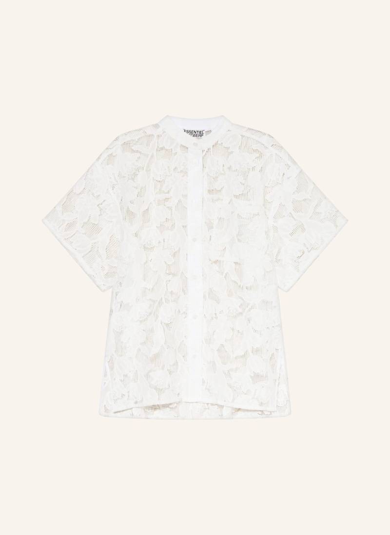 Essentiel Antwerp Hemdbluse Hok Aus Lochspitze weiss von Essentiel Antwerp