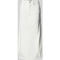 Essentiel Antwerp Jeansrock mit Gehschlitz Modell 'Hobbit' in Weiss, Größe 36 von Essentiel Antwerp