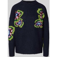 Essentiel Antwerp Loose Fit Pullover mit Woll-Anteil in Marine, Größe M von Essentiel Antwerp