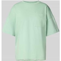 Essentiel Antwerp Loose Fit T-Shirt aus reiner Baumwolle in Tuerkis, Größe M Essentiel Antwerp Loose Fit T-Shirt aus reiner Baumwolle in Tuerkis, Größe M von Essentiel Antwerp
