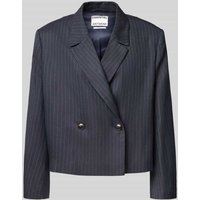 Essentiel Antwerp Oversized Blazer mit Viskose-Anteil Modell 'ITZEL-I2NA' in Marine, Größe XS von Essentiel Antwerp