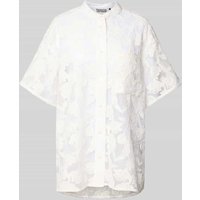 Essentiel Antwerp Oversized Hemdbluse in semitransparentem Design Modell 'HOK' in Weiss, Größe L von Essentiel Antwerp
