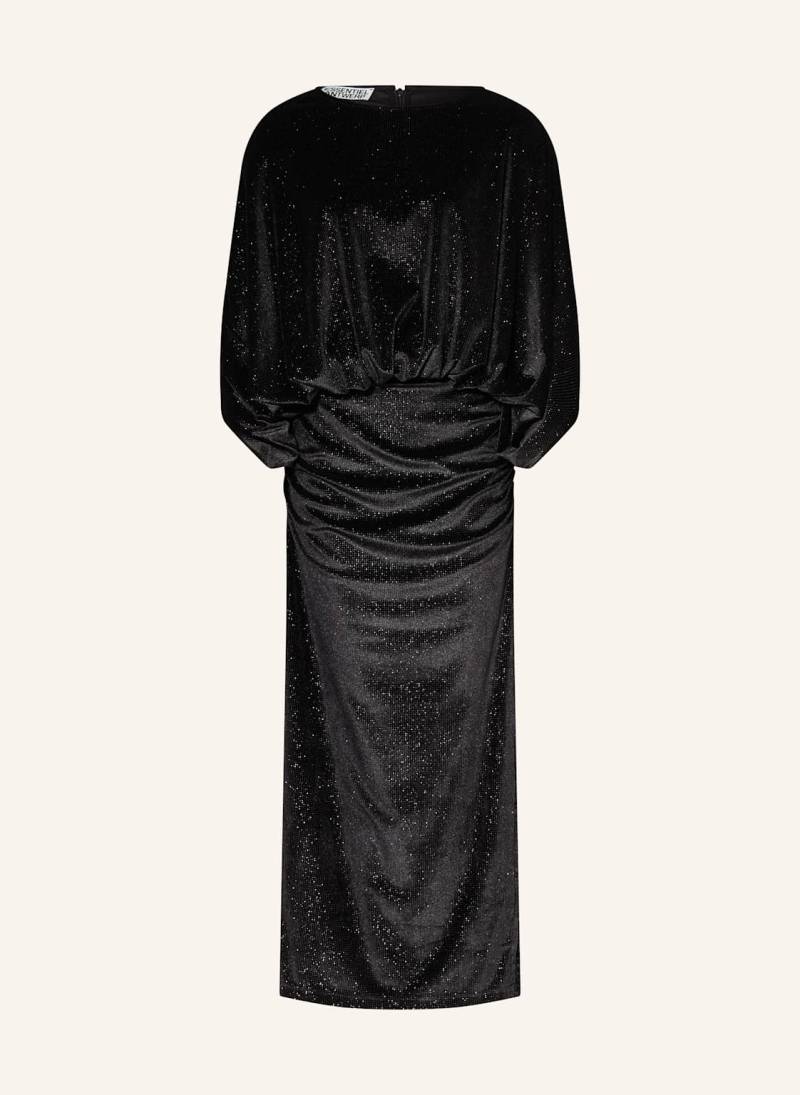 Essentiel Antwerp Samtkleid Ividence schwarz von Essentiel Antwerp