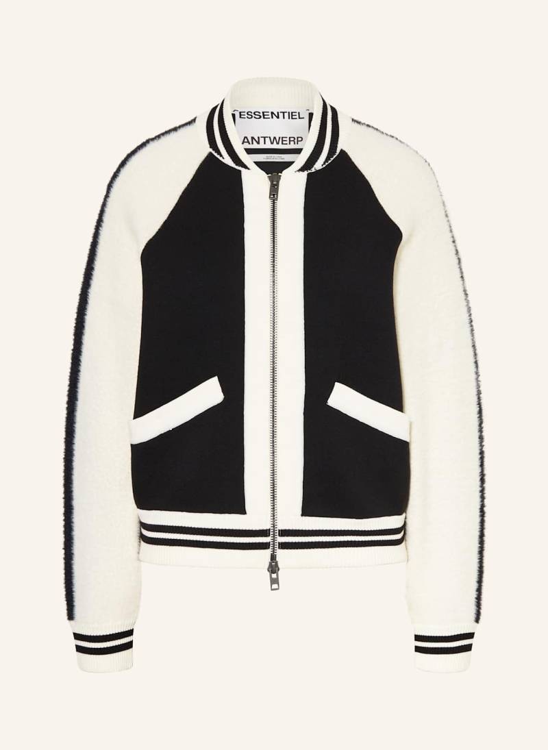 Essentiel Antwerp Strickblouson Idol schwarz von Essentiel Antwerp