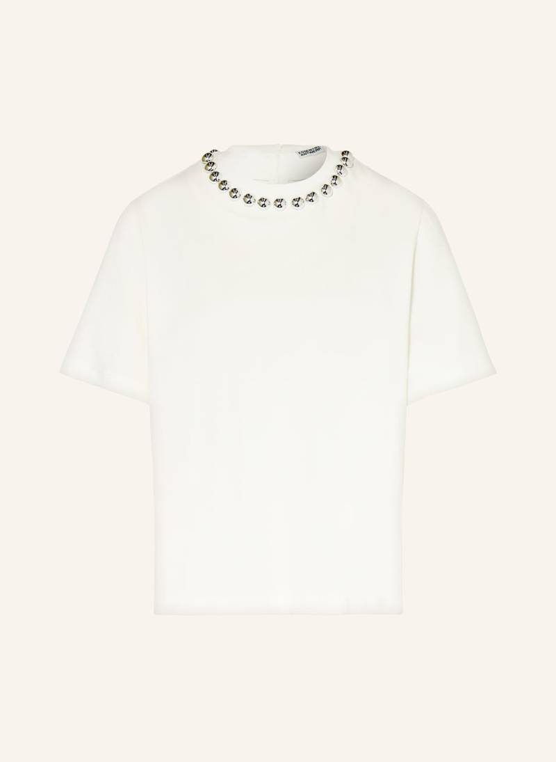 Essentiel Antwerp T-Shirt Intenso Mit Nieten weiss von Essentiel Antwerp